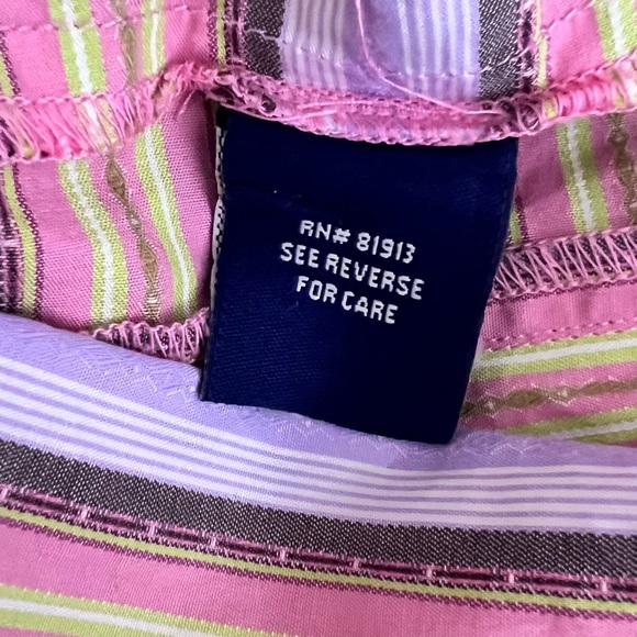 Robert Graham Mens Sz XL Striped Long Sleeve Shirt Contrast Cuffs Multicolor - Picture 15 of 15